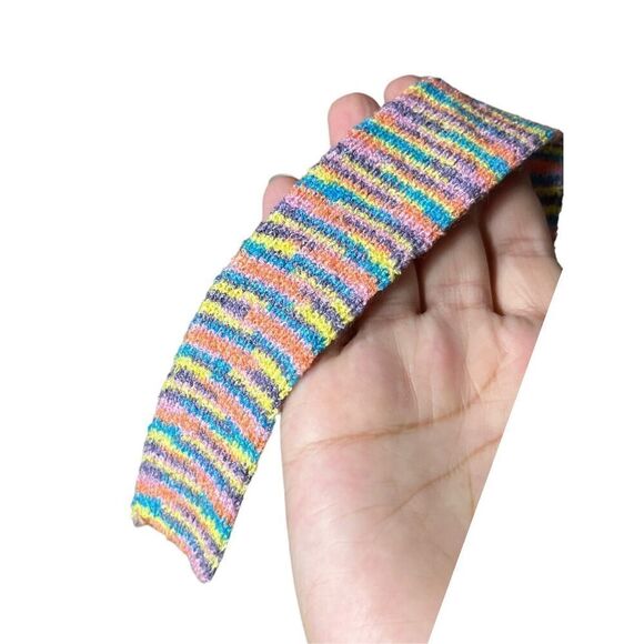 4SI3NNA Kristina‎ Knit Wrap Crop Top Pink Multi Size S - Picture 4 of 8